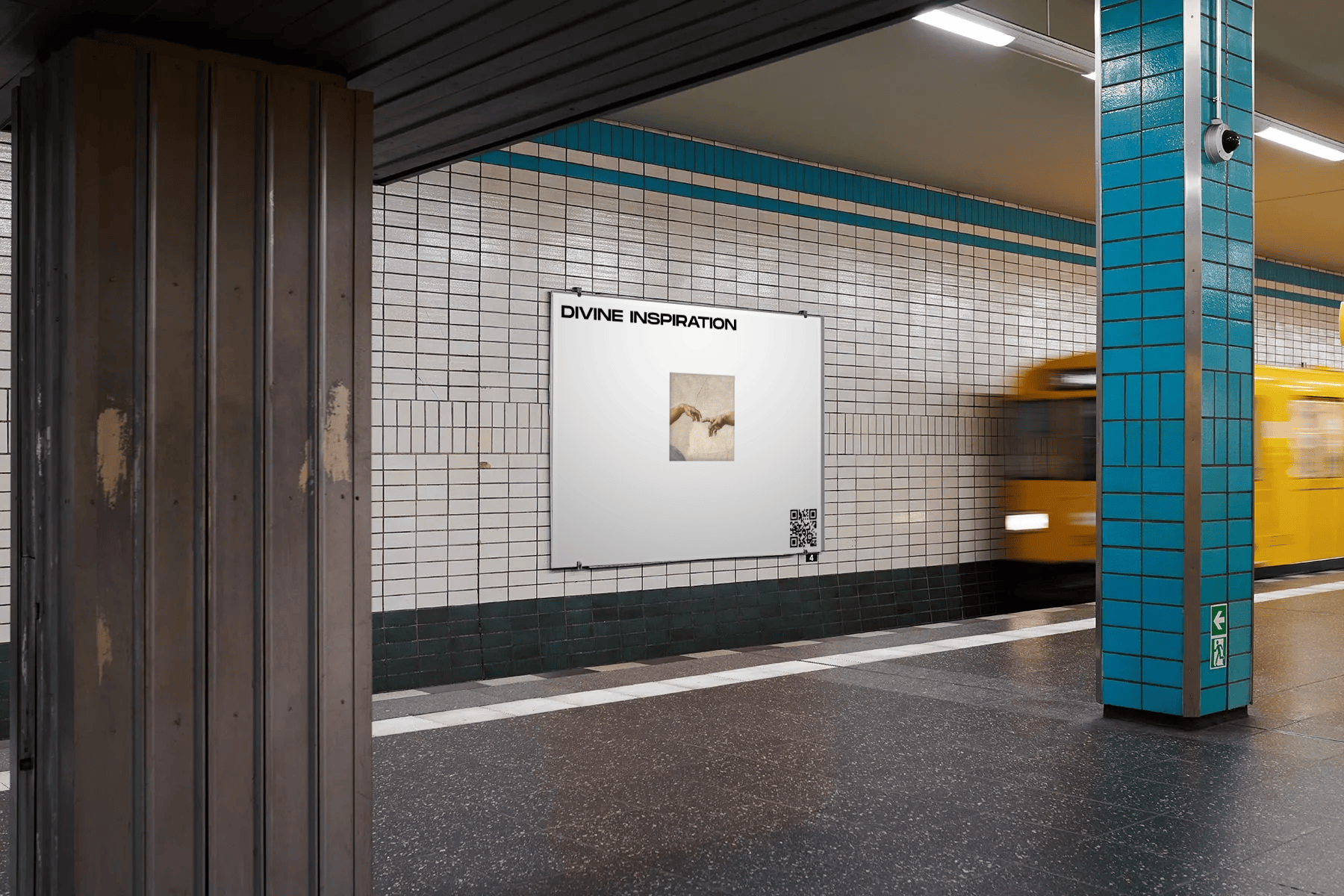 Creation of Adam Billboard — Subway